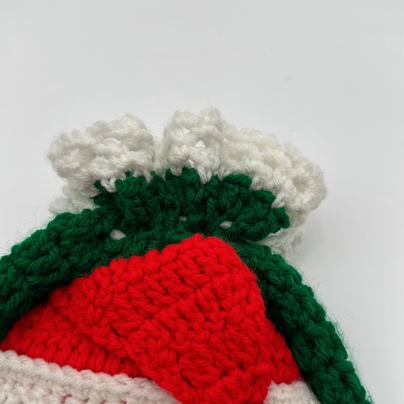 Handmade Crochet Christmas Gift Bag - Picture 7 of 15